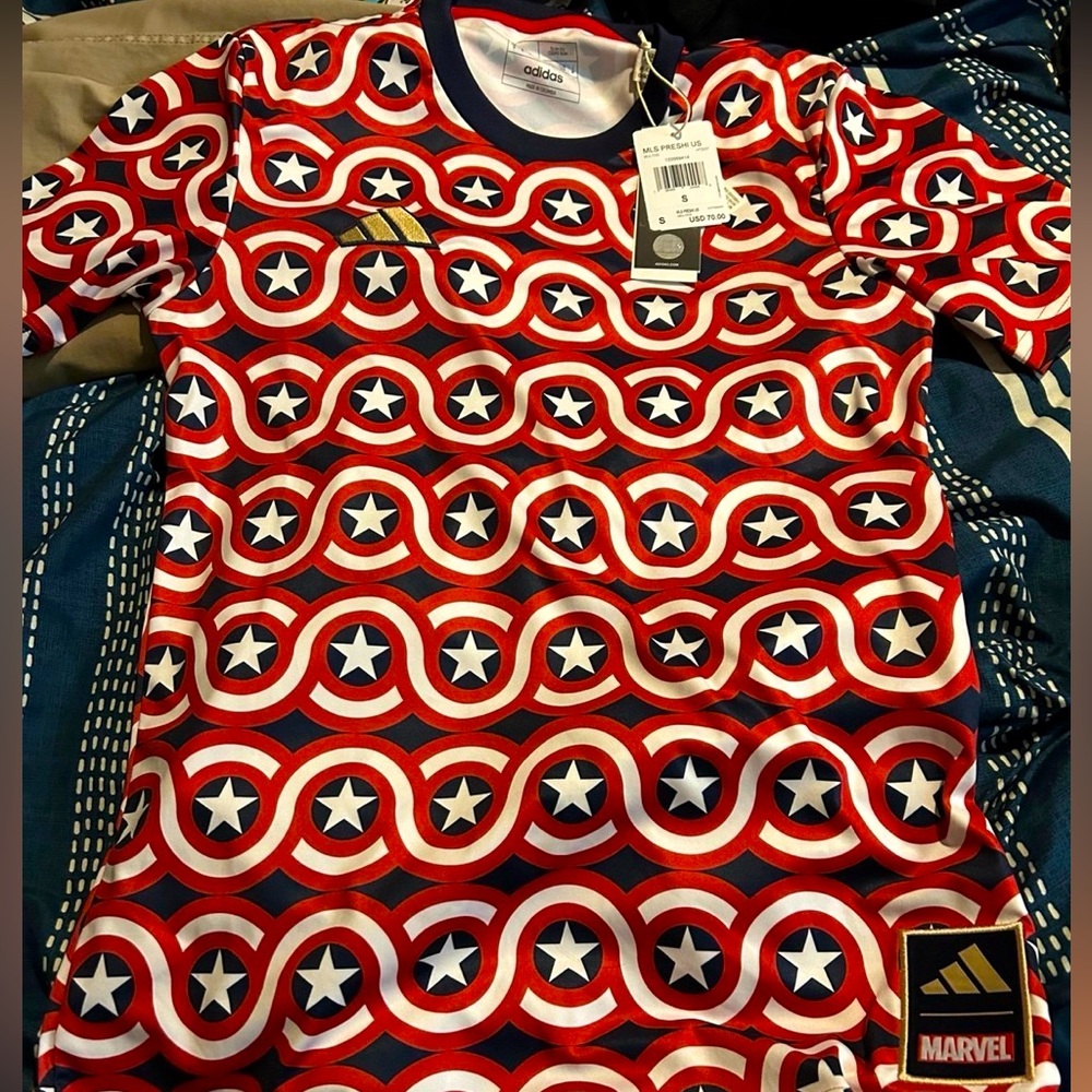 Captain America Nike jersey